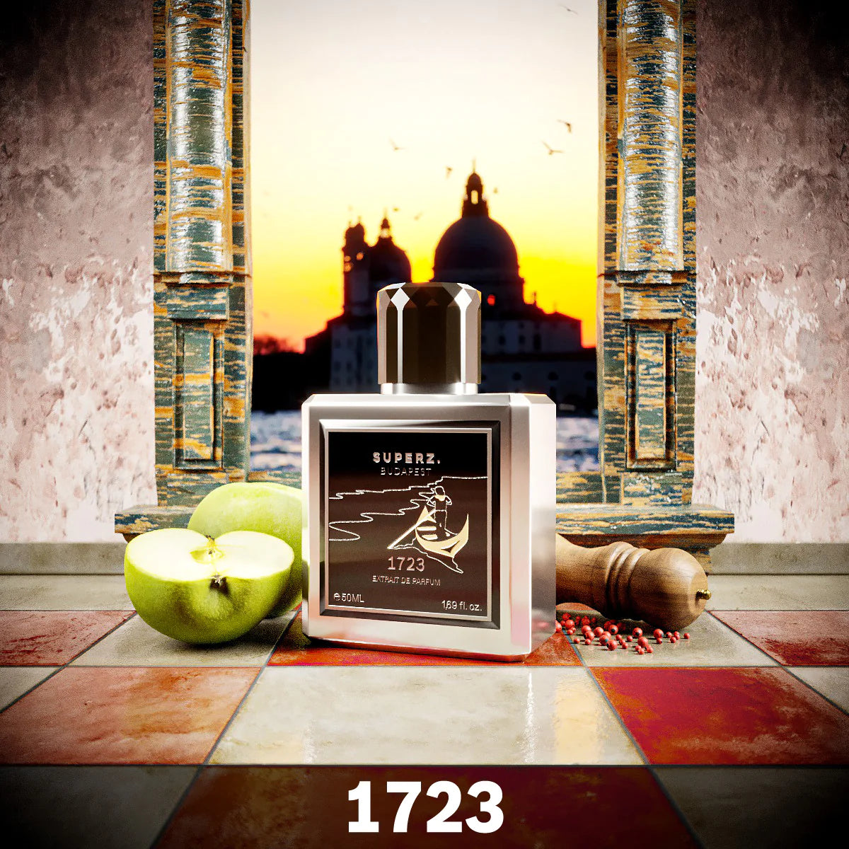 1723 - 50 ml Extrait De Parfum - Homme