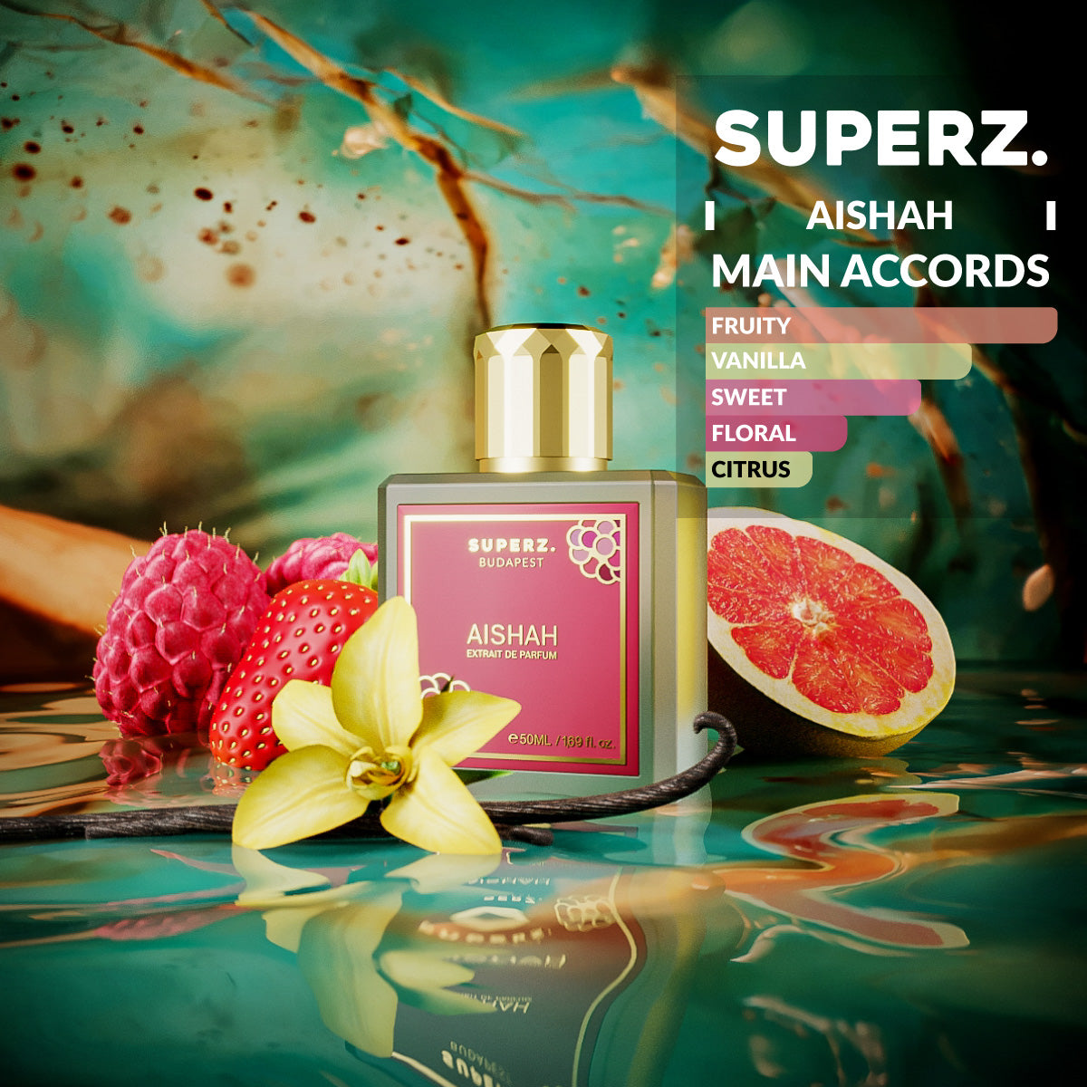 Aishah - 50 ml Extrait De Parfum - Femme