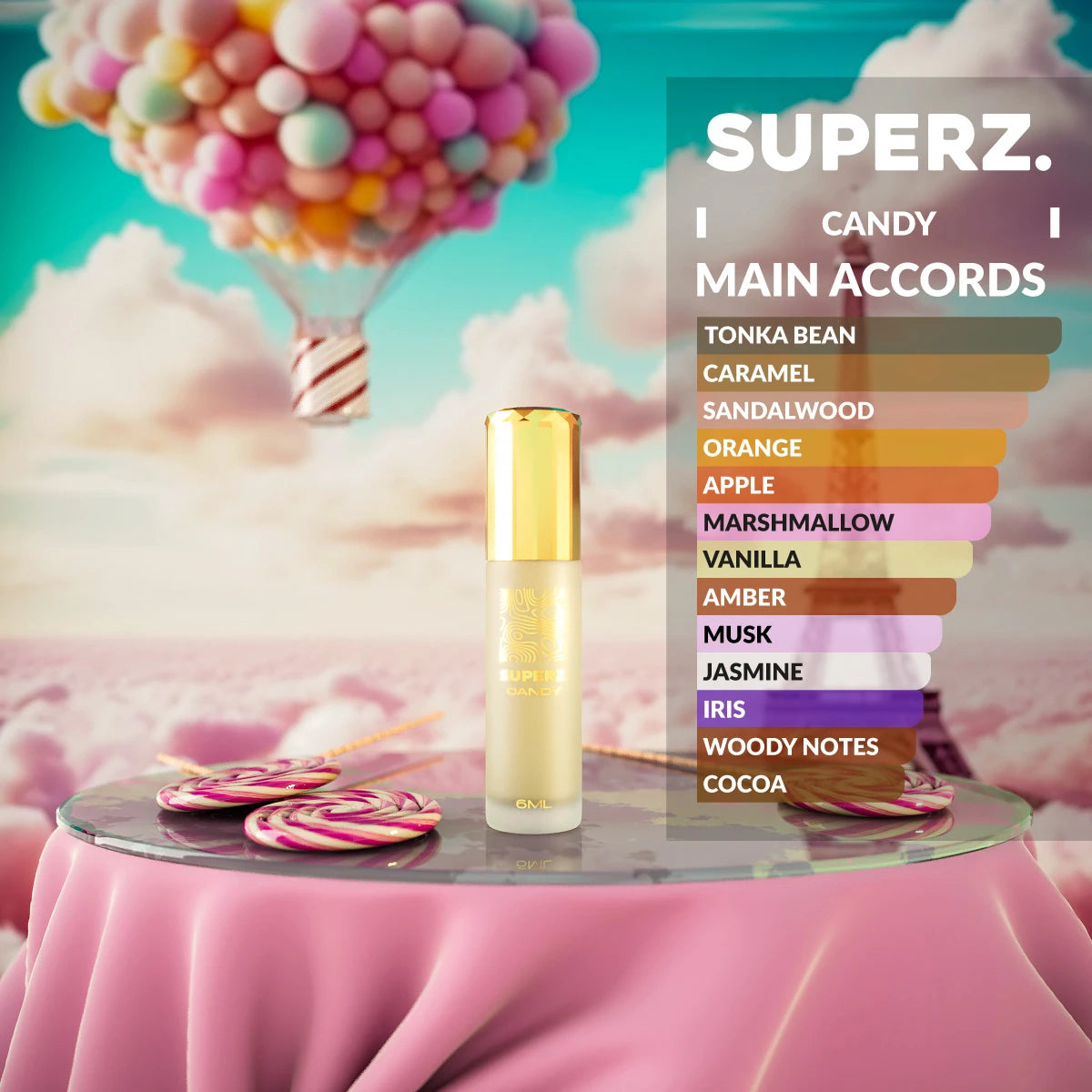 Candy - 6 ml Exclusive 100% Perfume oil - Woman