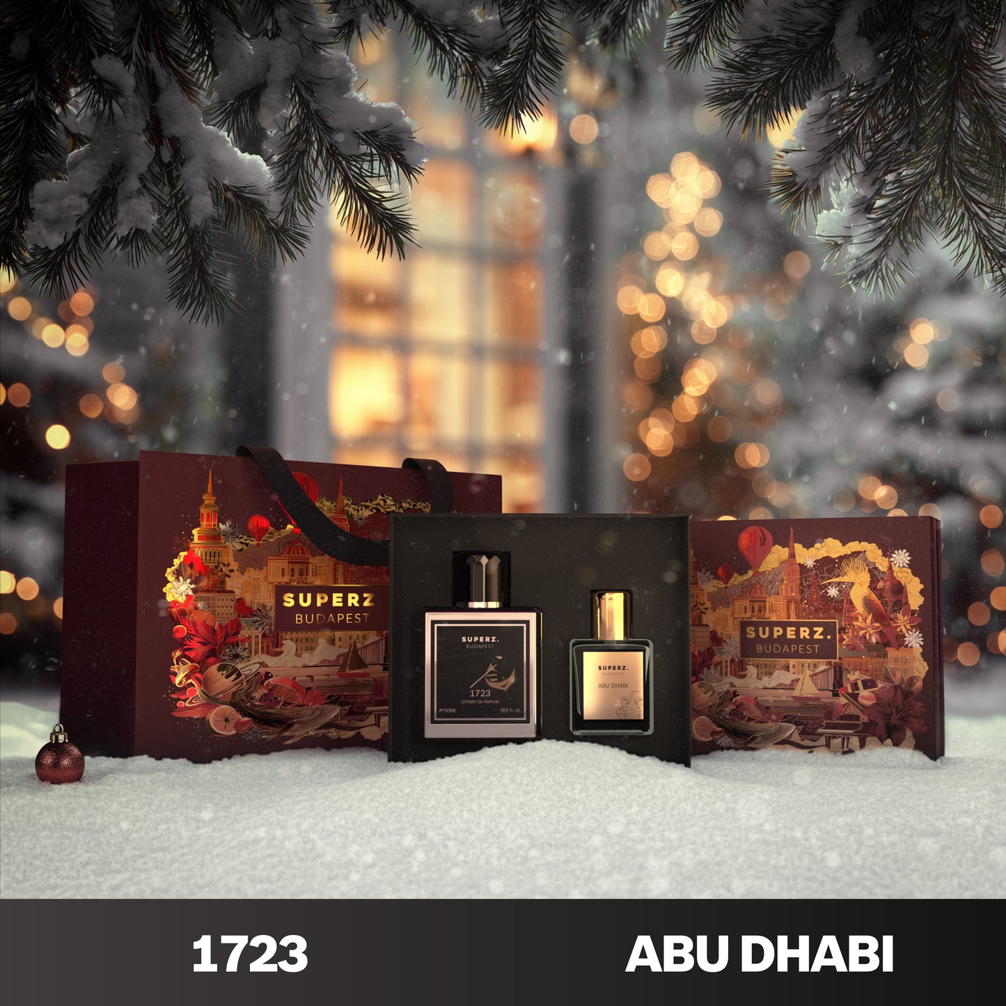 1723 - 50 ml & Abu Dhabi - 10 ml - WINTER EDITION BOX