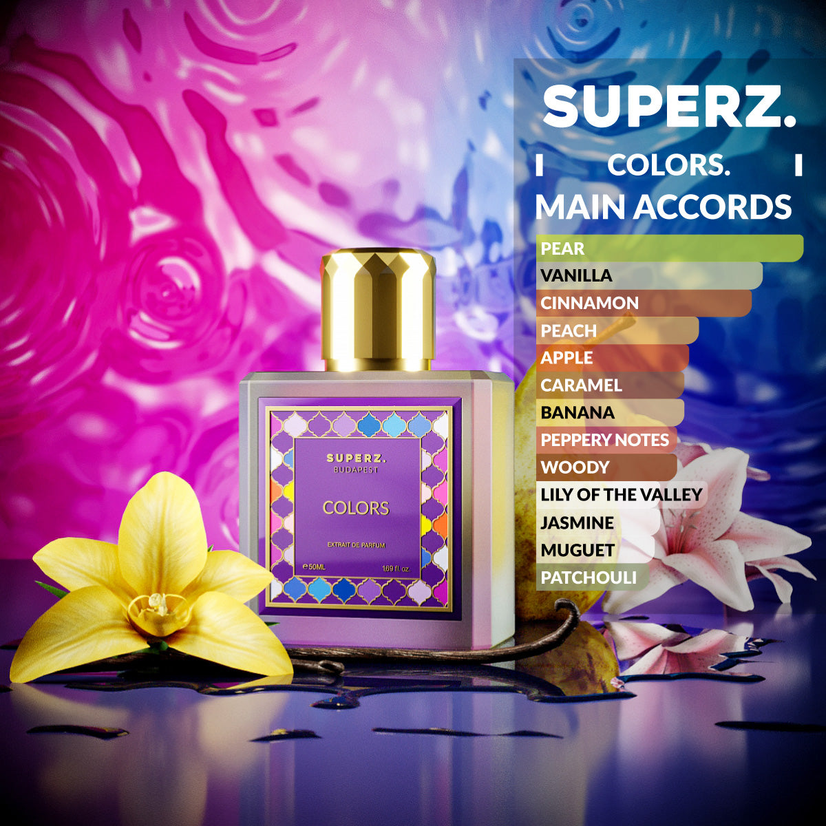 Colors - 50 ml Extrait De Parfum - Femme
