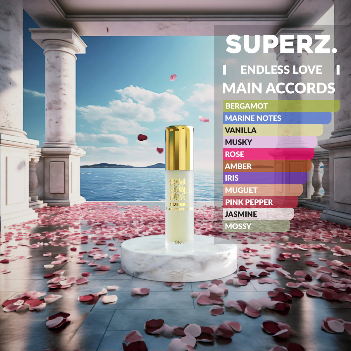 Endless Love - 6 ml Huile de parfum exclusive 100% - Femme
