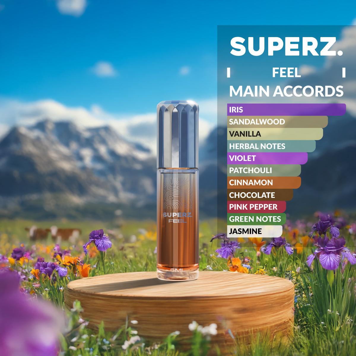 Feel - 6 ml Exkluzívny 100% parfumový olej - Unisex - V novom balení!