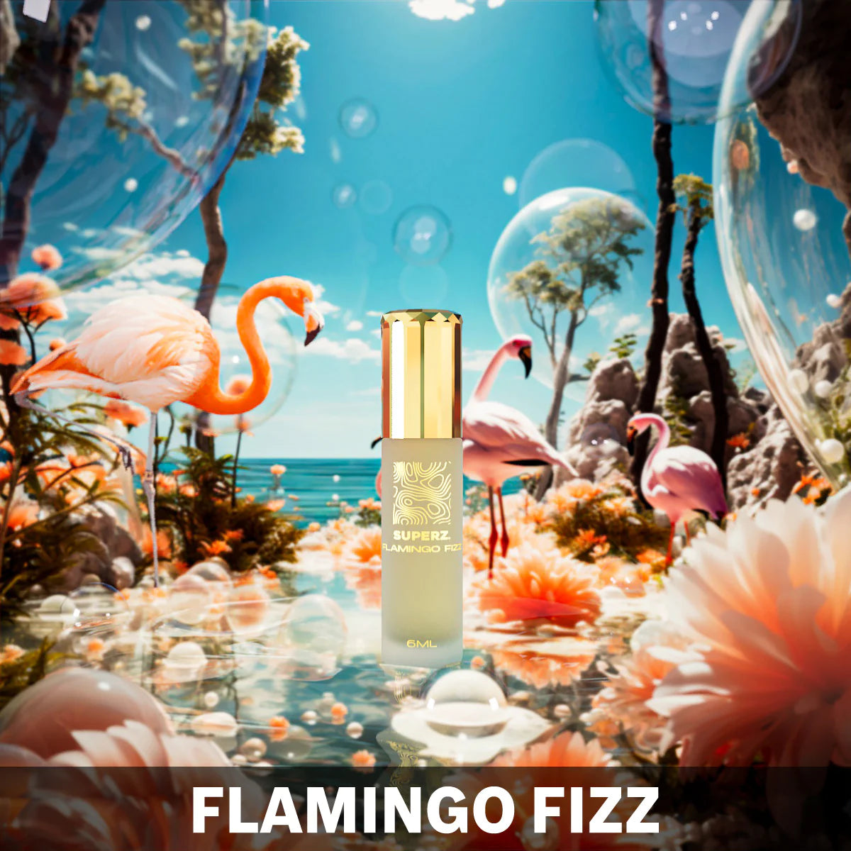 Flamingo Fizz - 6 ml Exclusive 100% Perfume oil - Unisexe