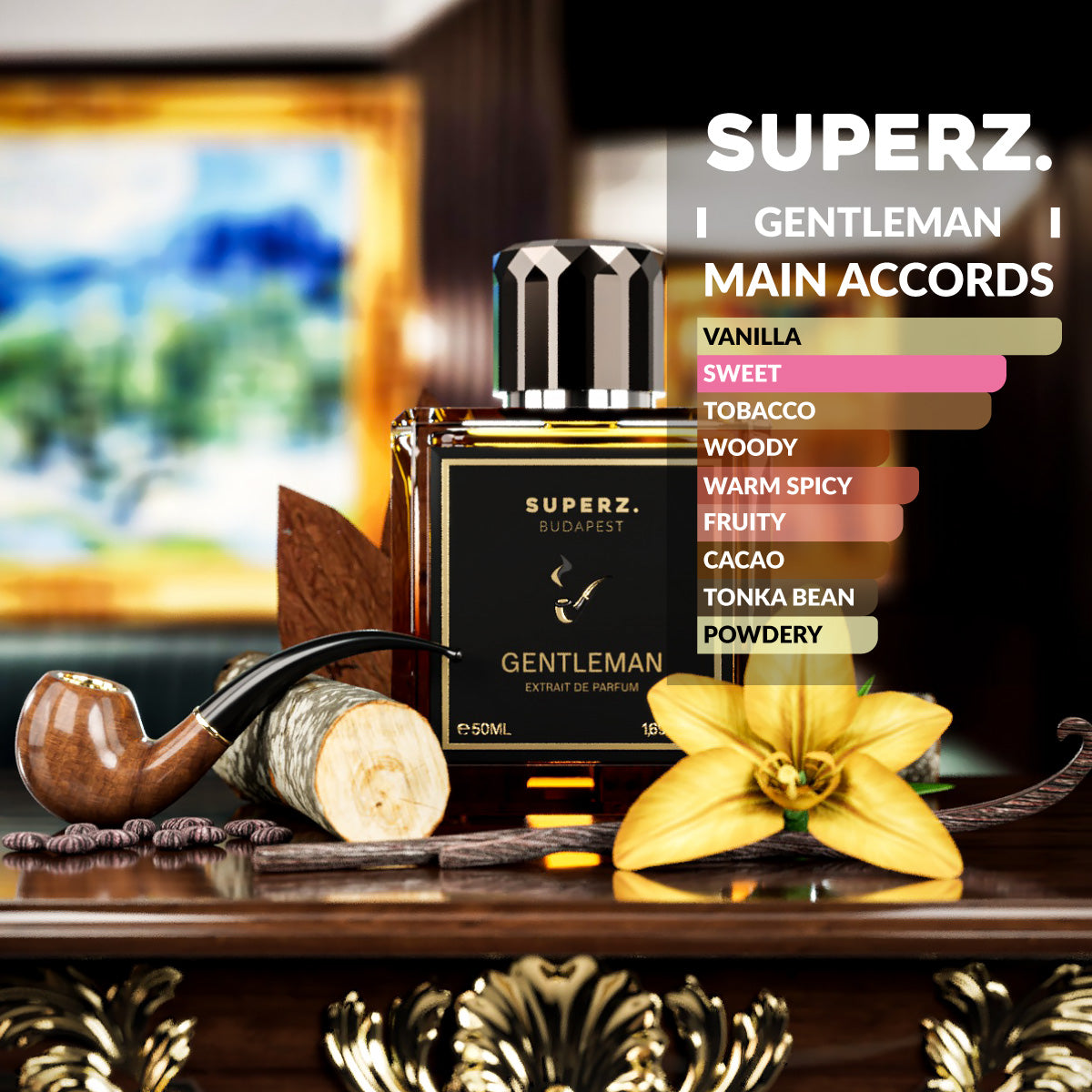 Gentleman - 50 ml Extrait De Parfum - Homme