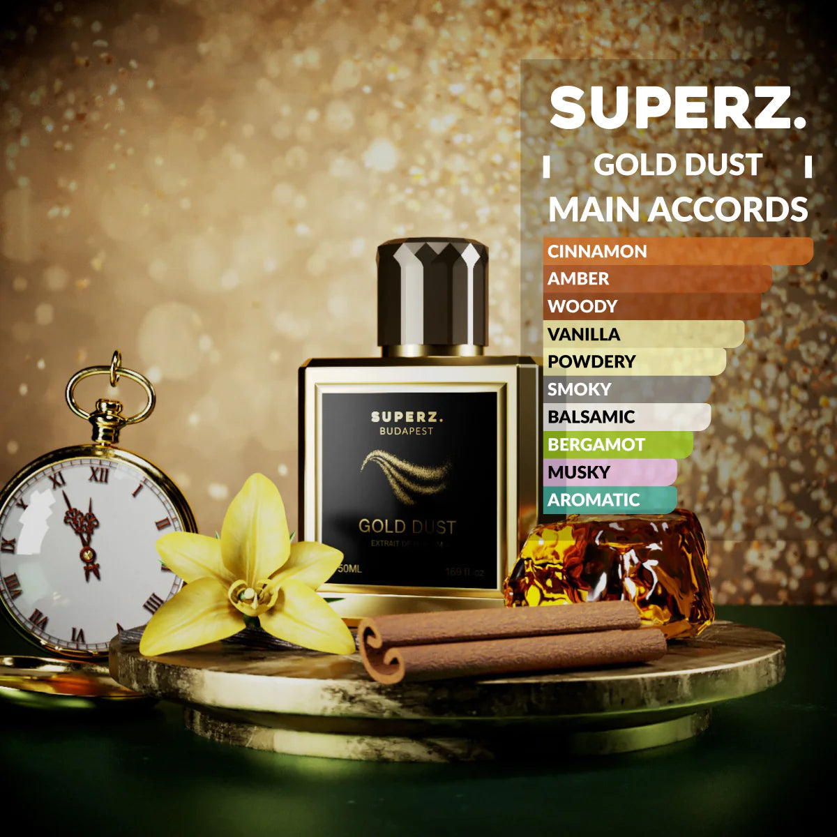Gold Dust - 50 ml Extrait De Parfum - Homme