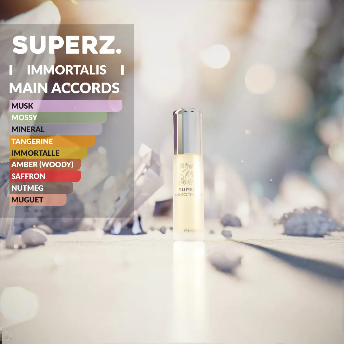 Immortalis - 6 ml Exkluzívny 100% parfumový olej - Unisex