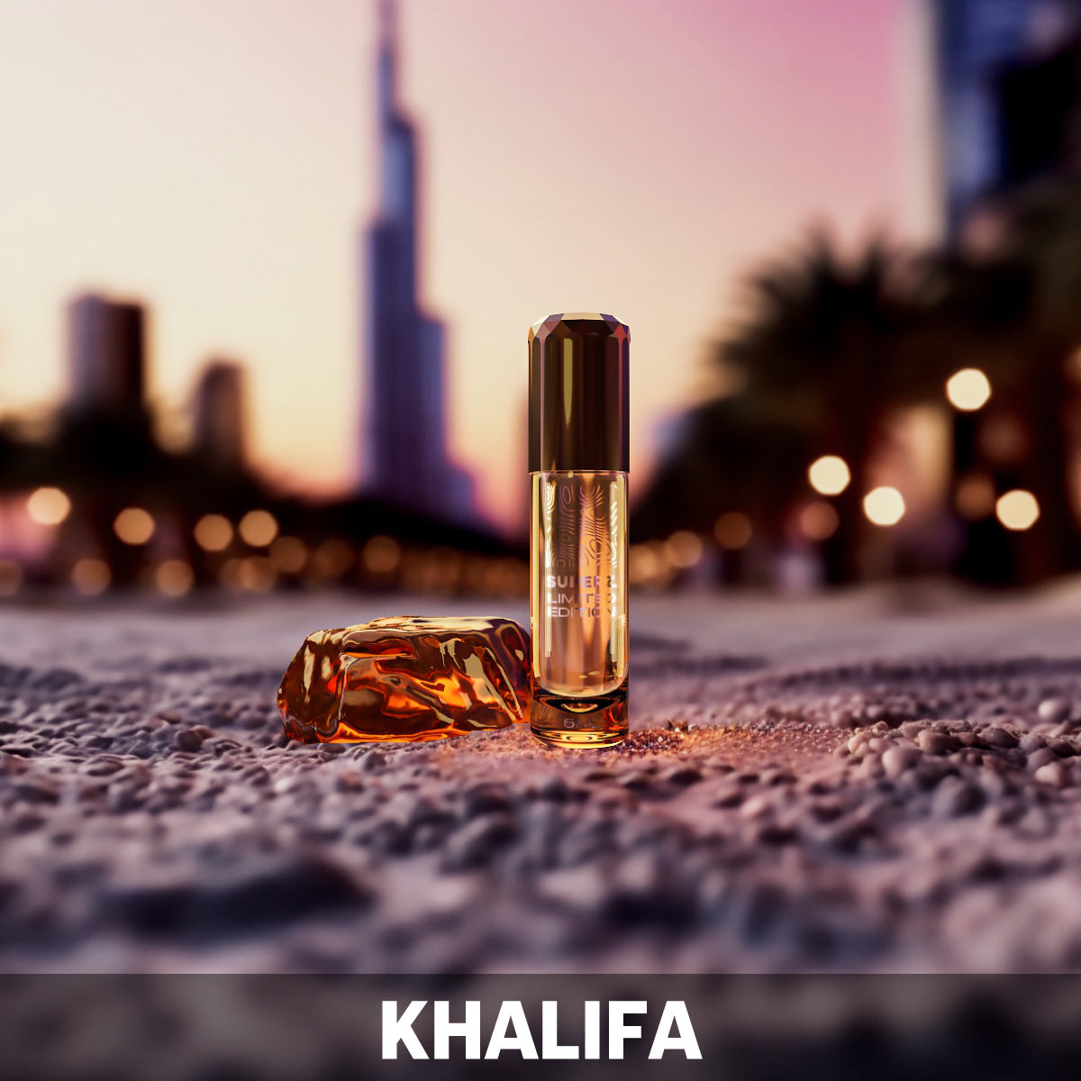 Khalifa - Huile de parfum exclusive 100 % 6 ml - Homme