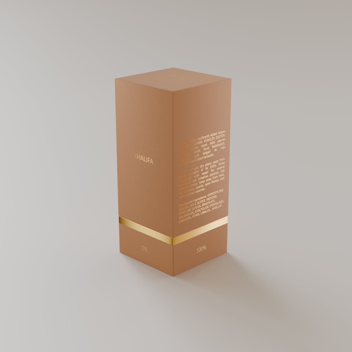 Khalifa - 6 ml Exclusive 100% Perfume oil - Man - with new box design