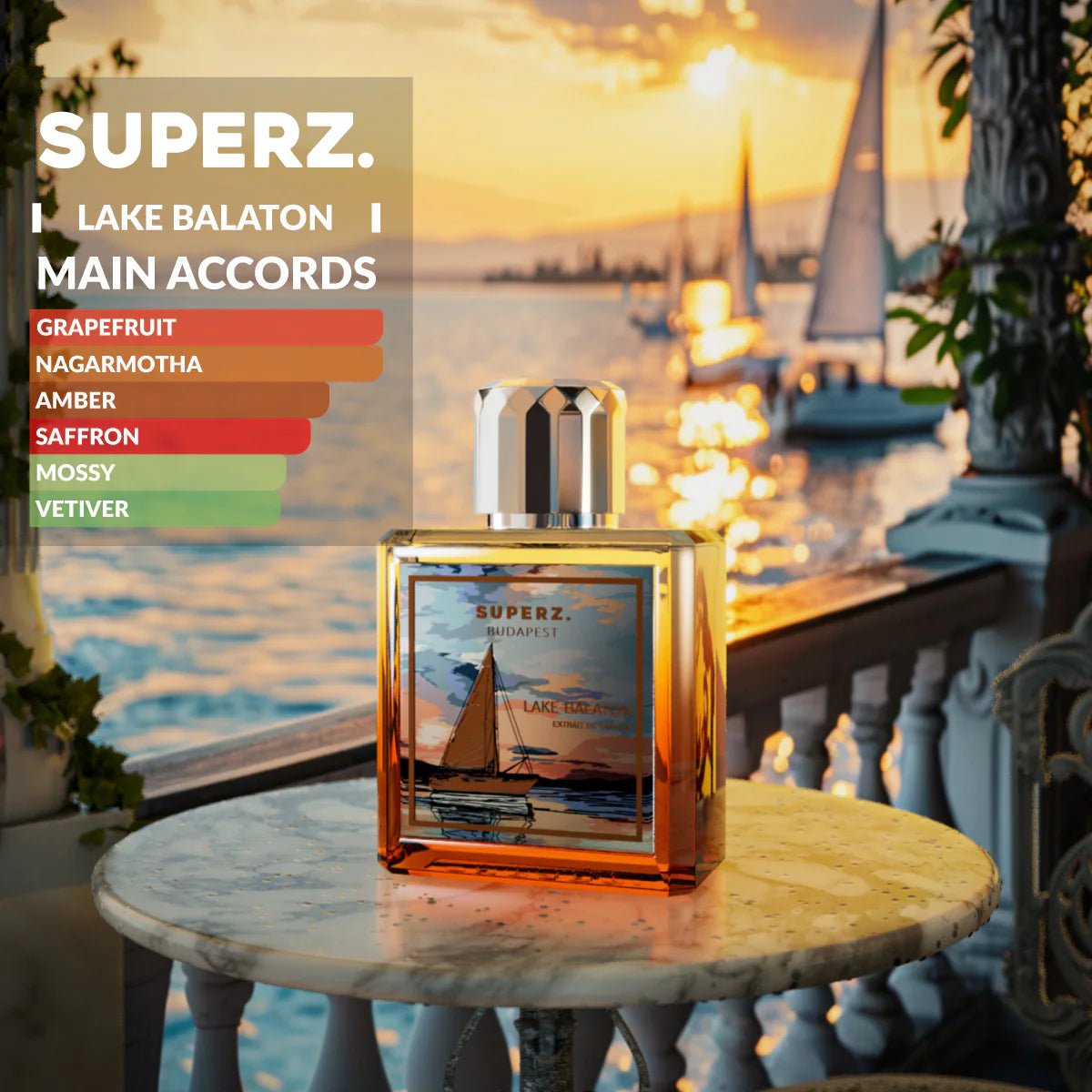 Lake Balaton - 50 ml Extrait De Parfum - Unisexe
