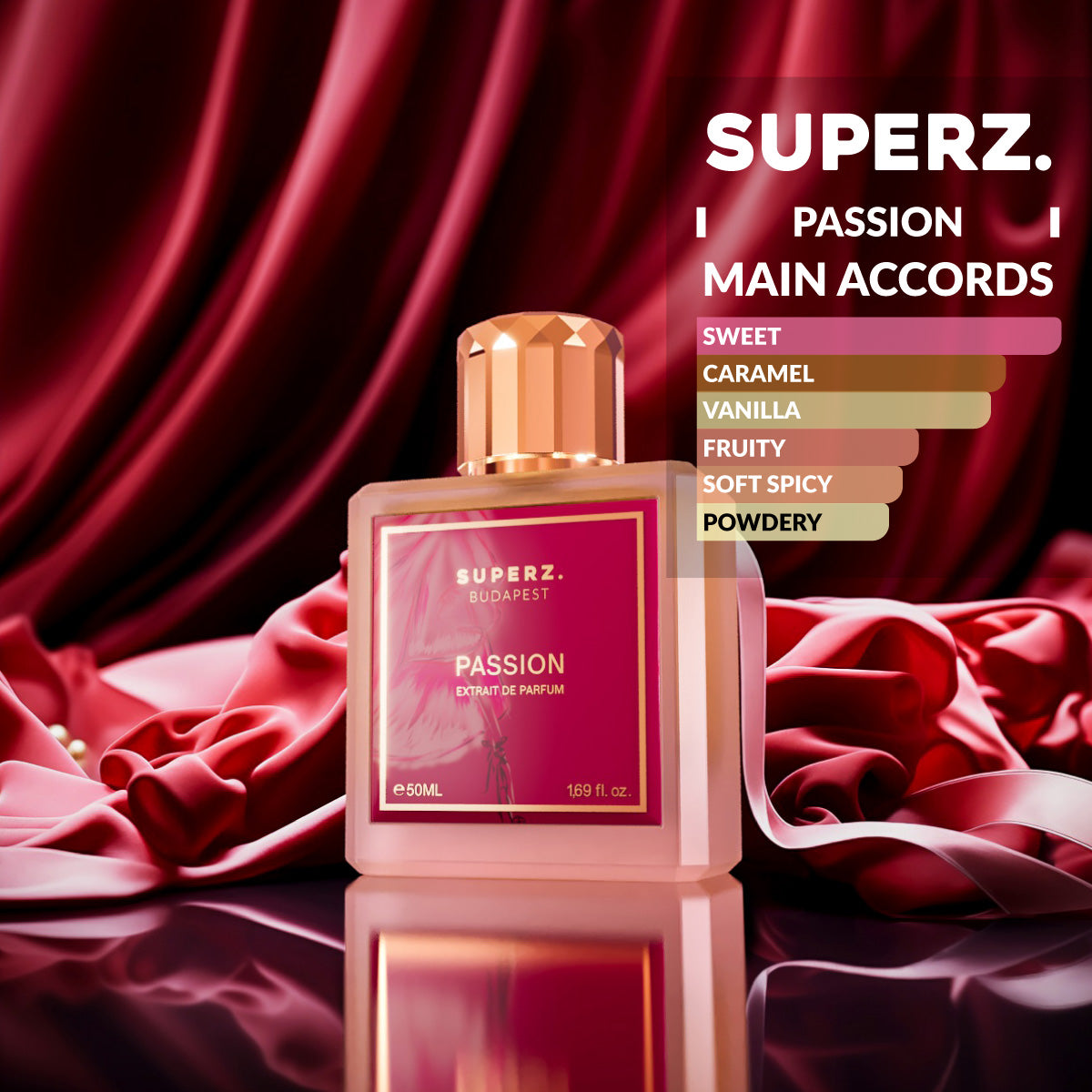 Passion - 50 ml Extrait De Parfum - Femme