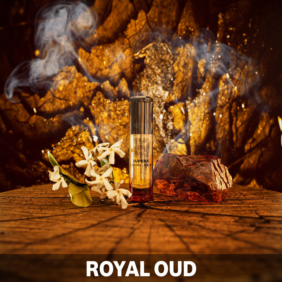 Royal Oud - Huile de parfum exclusive 100 % 6 ml - Homme