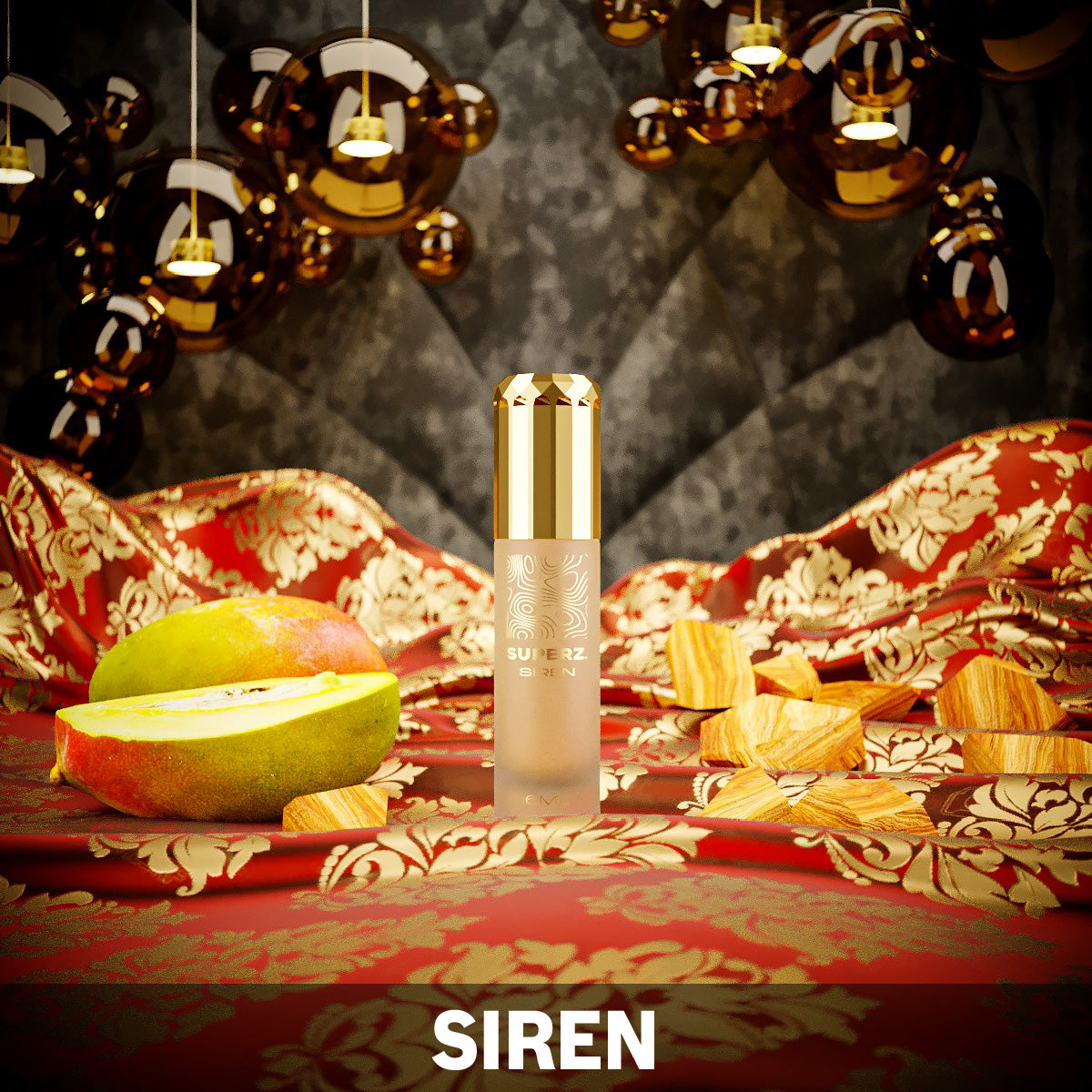 Siren - Huile de parfum exclusive 100 % 6 ml - Femme