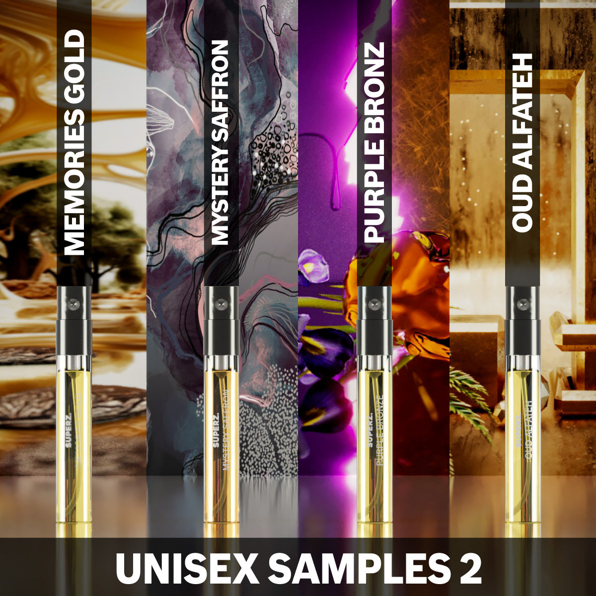 Échantillons unisexes 2. - 4x1,5 ml Extrait De Parfum