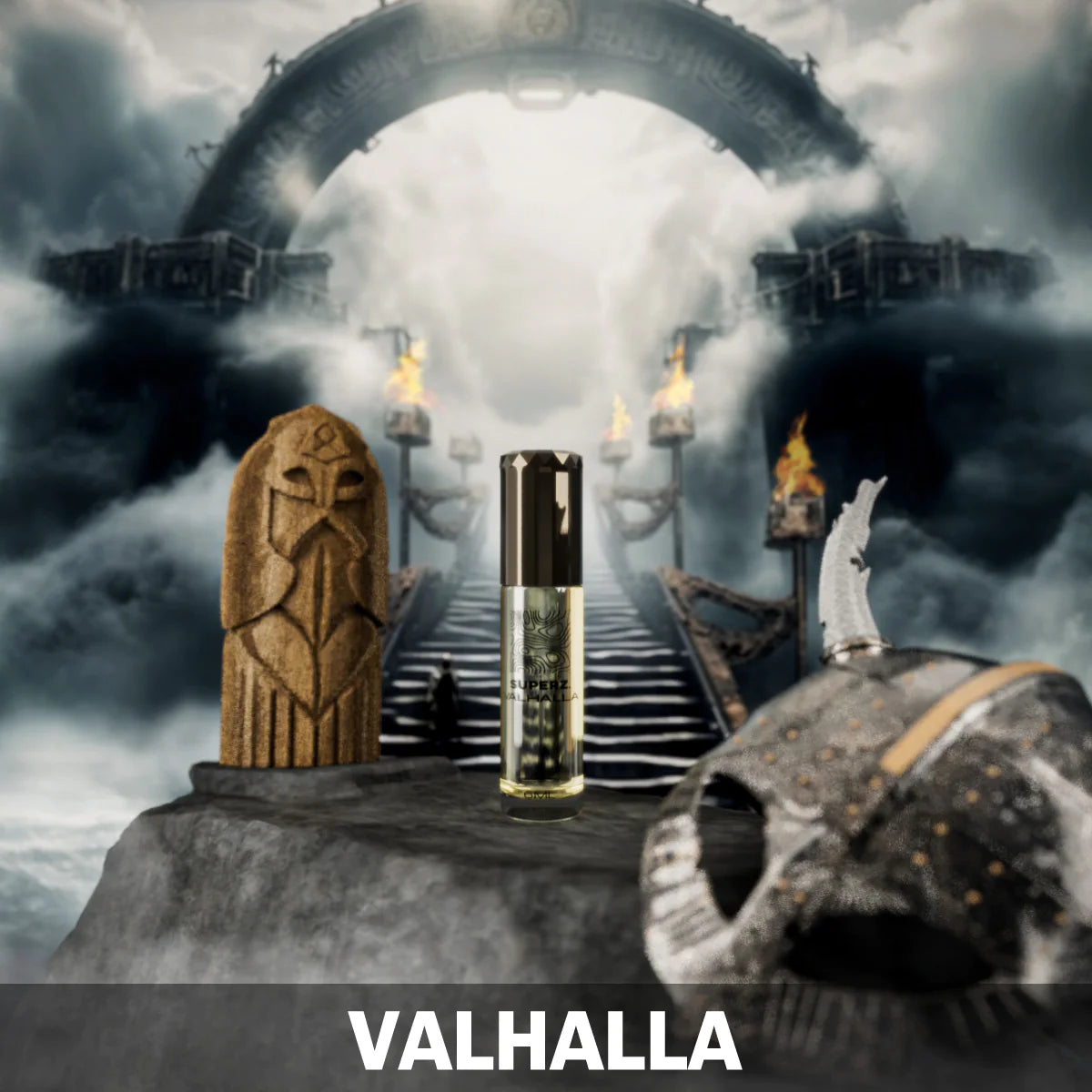 Valhalla - Huile de parfum exclusive 100 % 6 ml - Homme