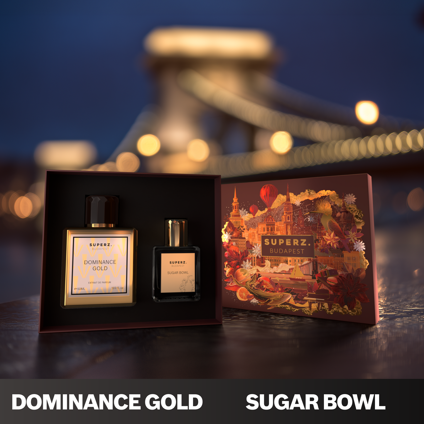 Gift Box - Dominance Gold 50ml & Sugar Bowl 10ml - Unisex/Man