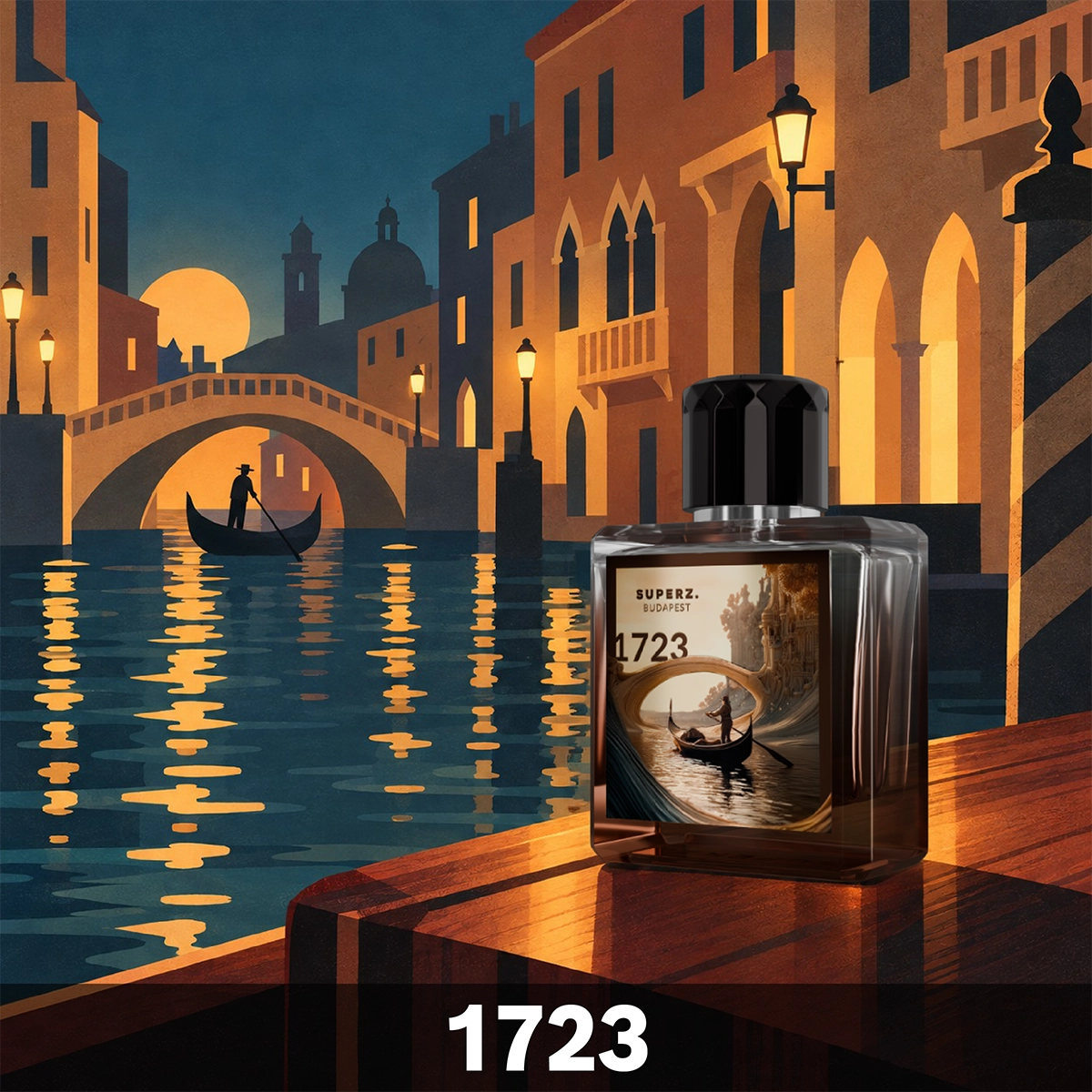 1723 - 50 ml Extrait De Parfum - Man - New design