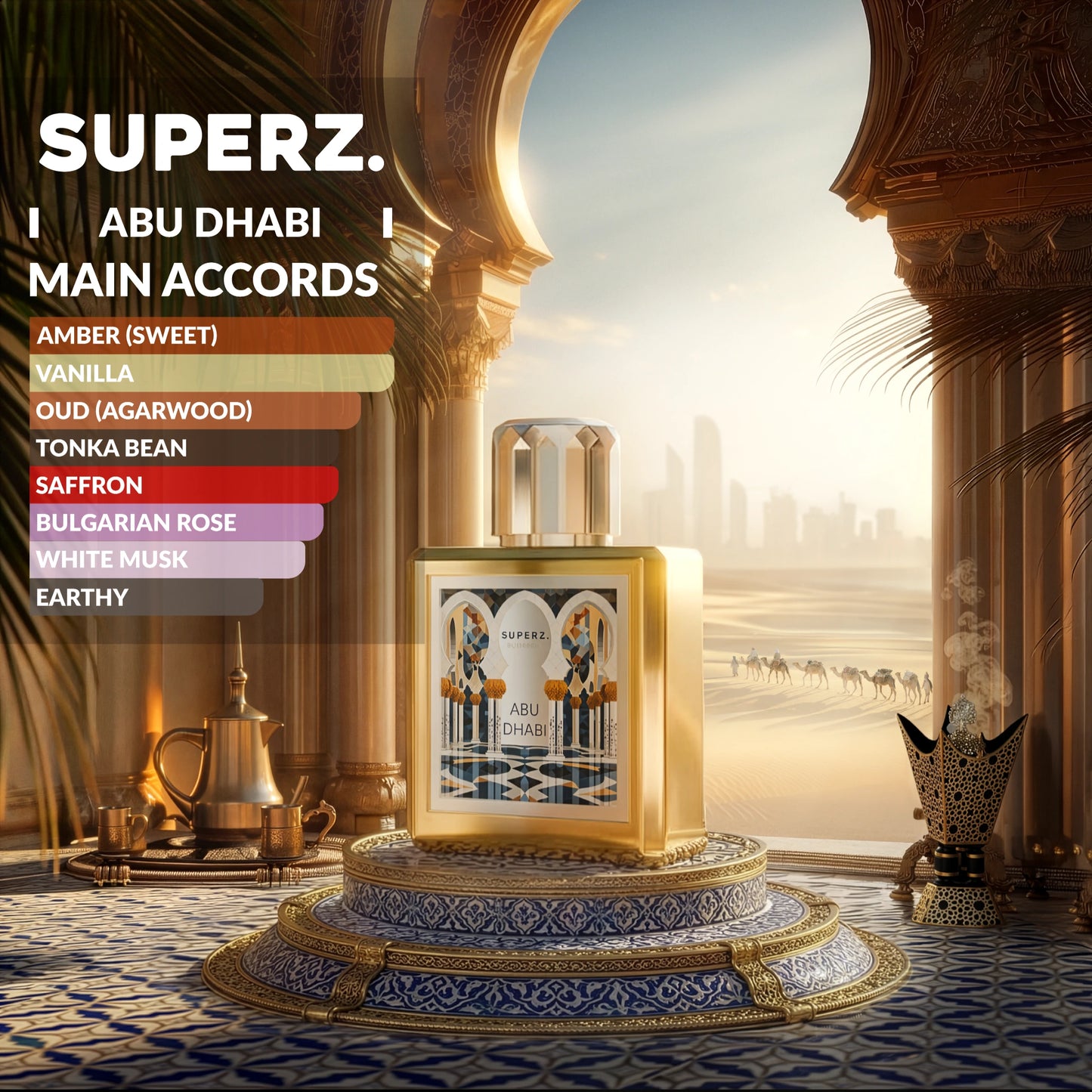 Abu Dhabi - 50 ml Extrait De Parfum - Unisexe