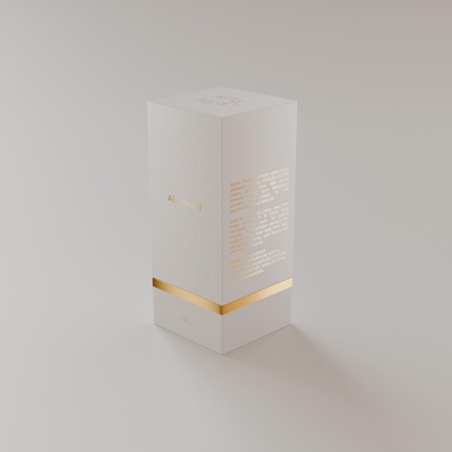 Abu Dhabi - Huile de parfum exclusive 100 % 6 ml - Unisexe
