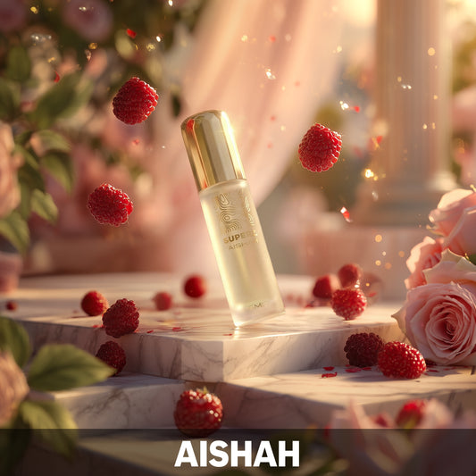 Aishah - Huile de parfum exclusive 100 % 6 ml - Femme
