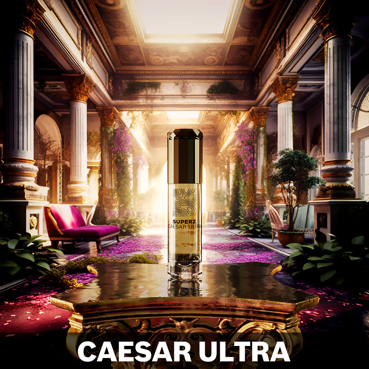 Caesar Ultra - 6 ml exklusives 100% Parfümöl - Herren - im neuen Design!