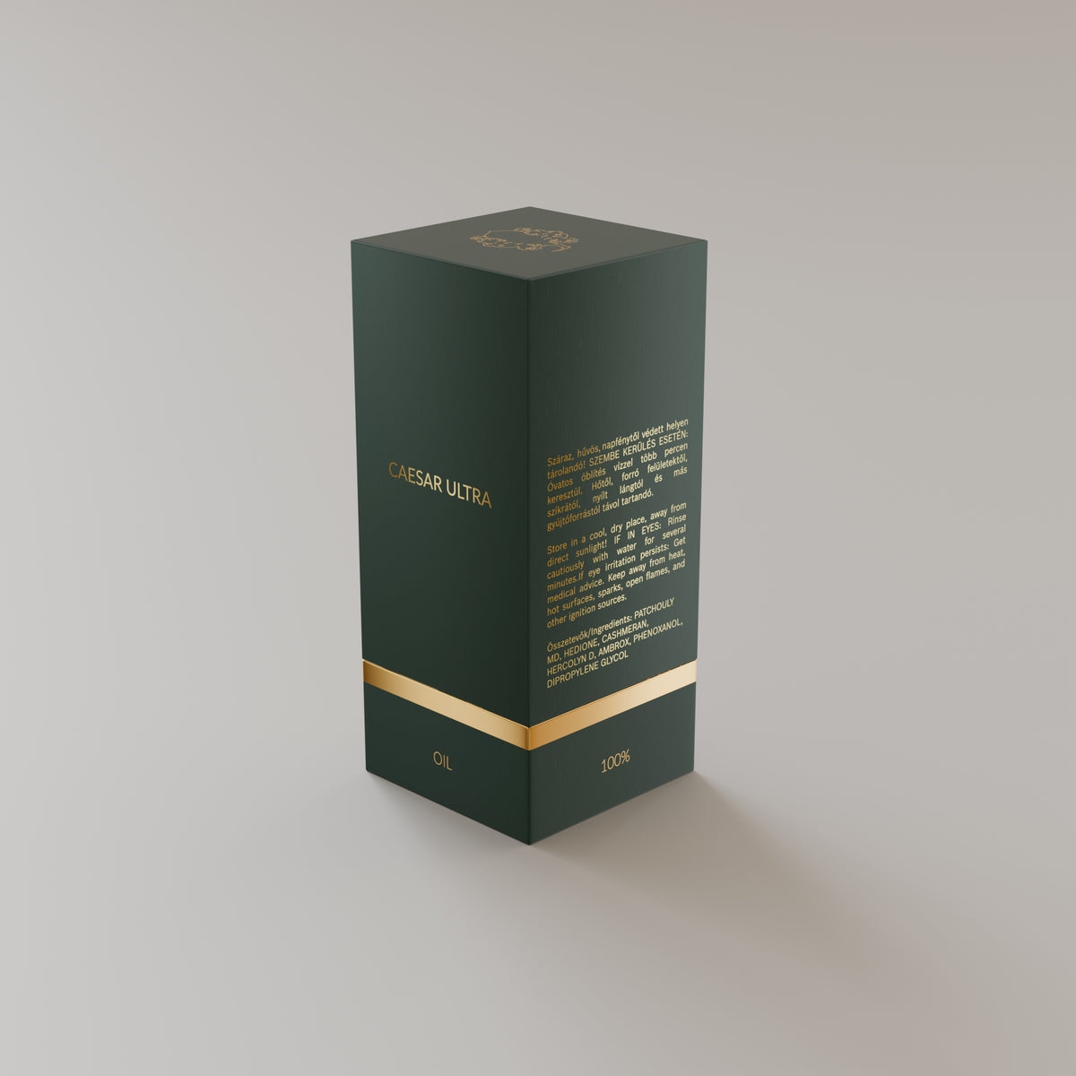 Caesar Ultra - Huile de parfum exclusive 100 % 6 ml - Homme