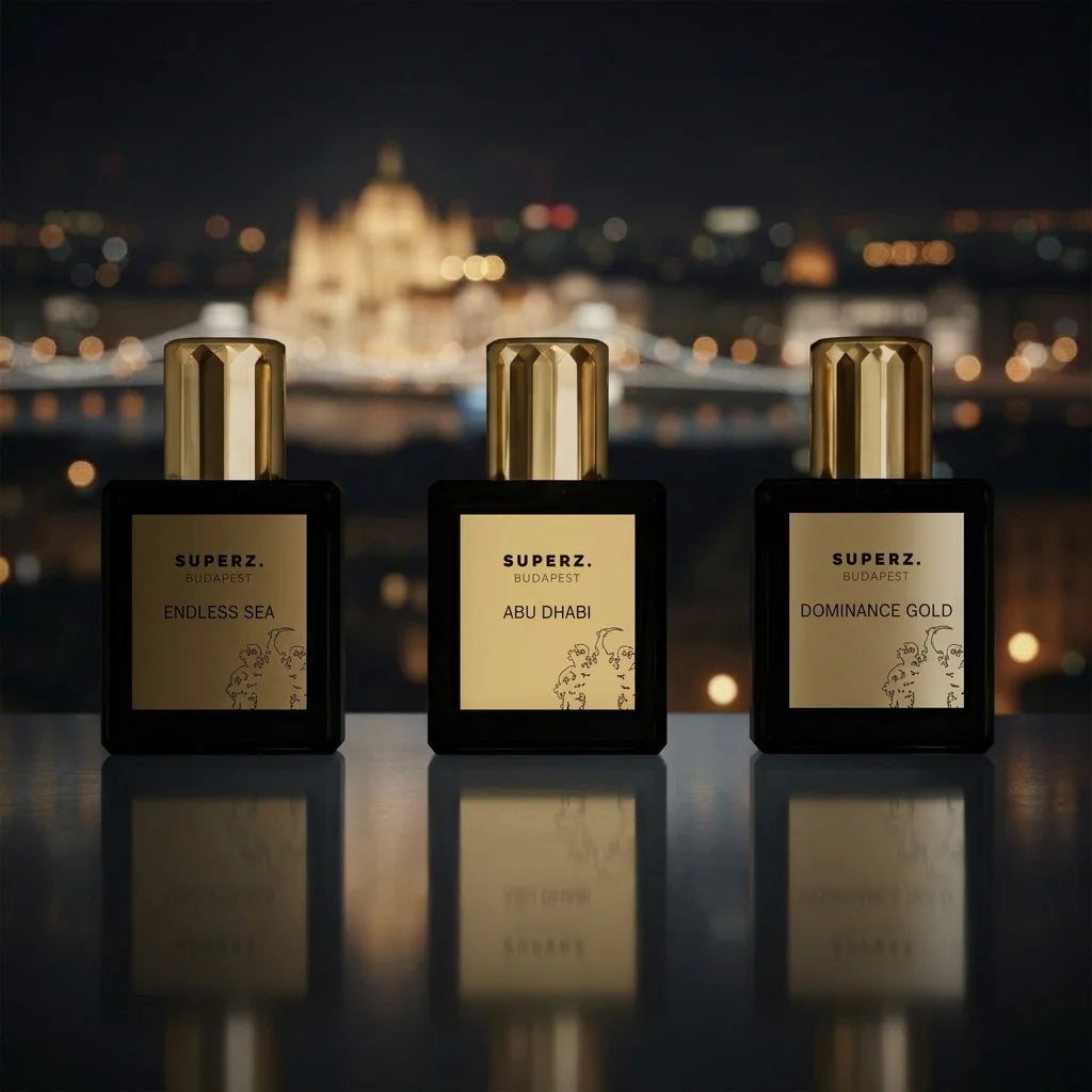 3x10 ml - Bestsellers of Hungary - Endless Sea & Abu Dhabi & Dominance Gold - Unisex/Man