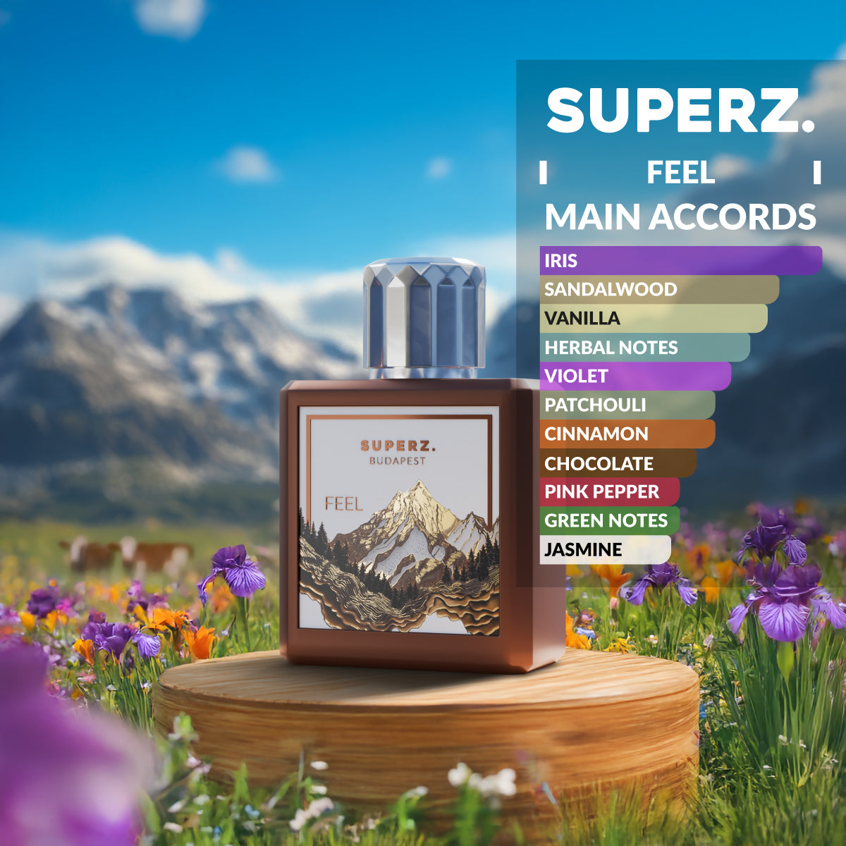 Feel - 50 ml Extrait De Parfum - Unisexe