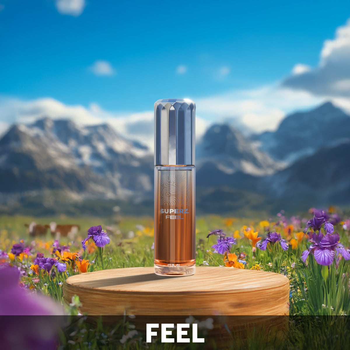 Feel - 6 ml Exclusive 100% Perfume oil - Unisex - New box design