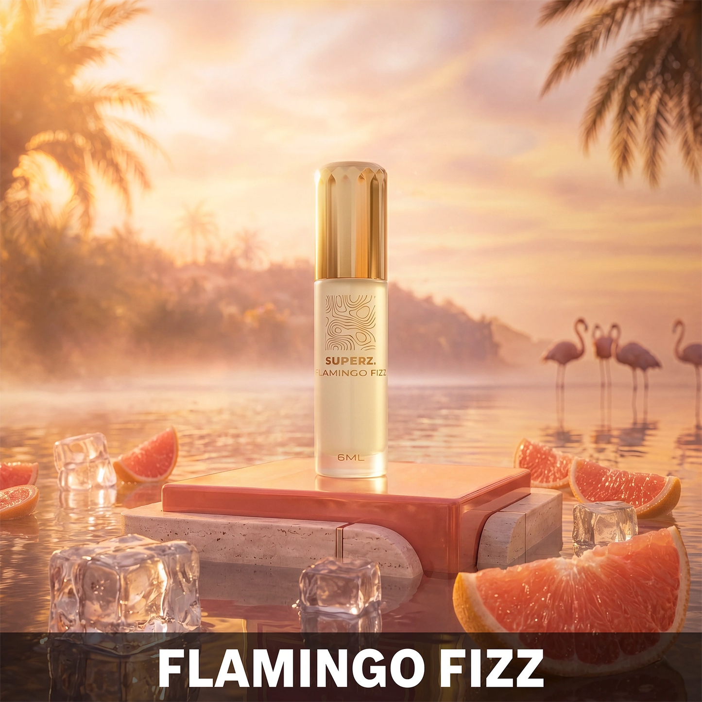 Flamingo Fizz - 6 ml Exkluzívny 100% parfumový olej - Unisex
