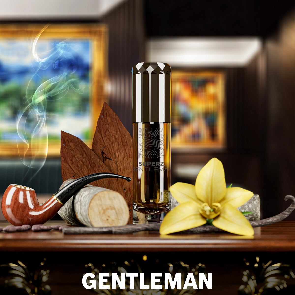 Gentleman - 6 ml Exclusive 100% Perfume oil - Man - New box design