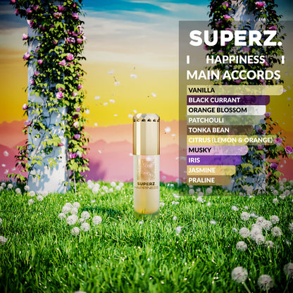 Happiness - 6 ml Exkluzívny 100% parfumový olej - Pre ženy