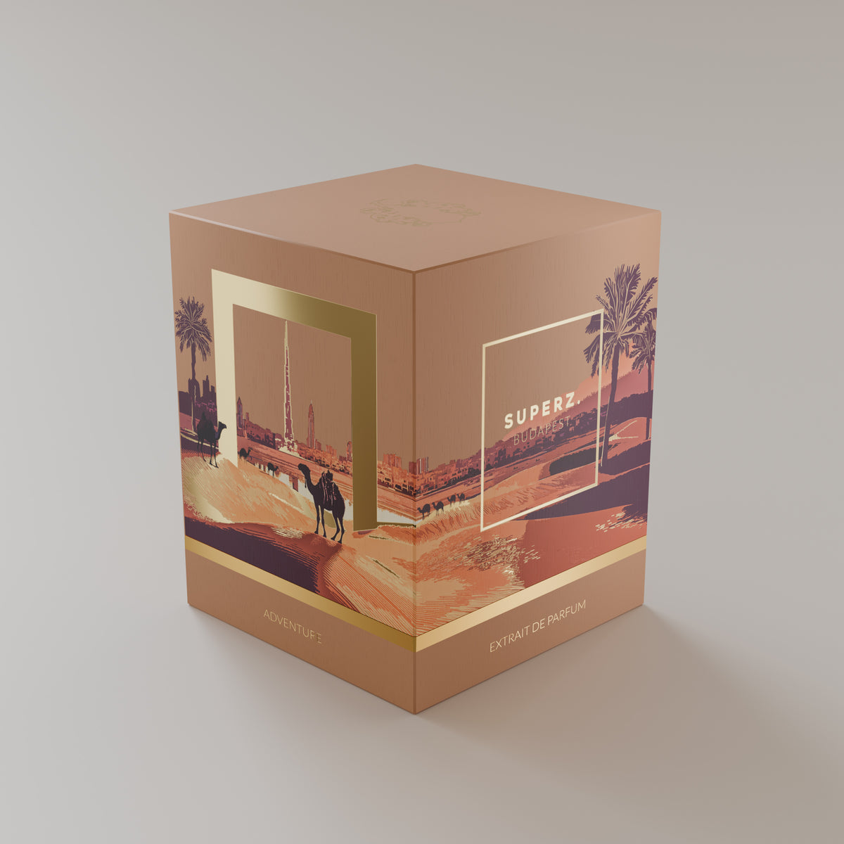 Khalifa - 50 ml Extrait De Parfum - Homme avec un nouveau design de boîte
