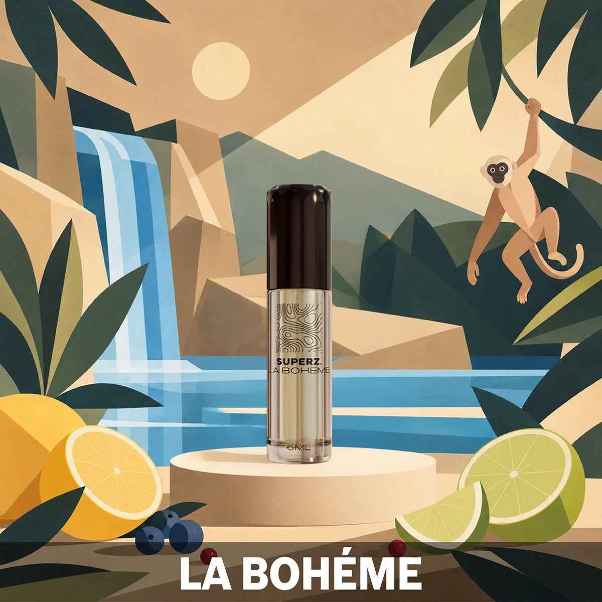 La Bohéme - 6 ml Exkluzívny 100% parfumový olej - Pre mužov