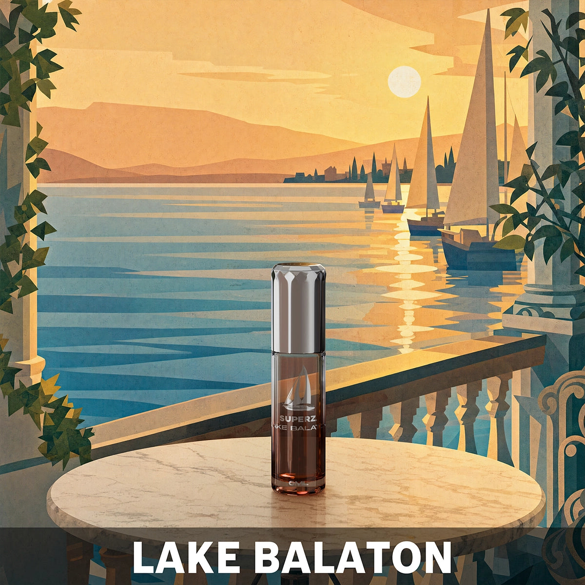 Lake Balaton - 6 ml Exclusive 100% Perfume oil - Unisex