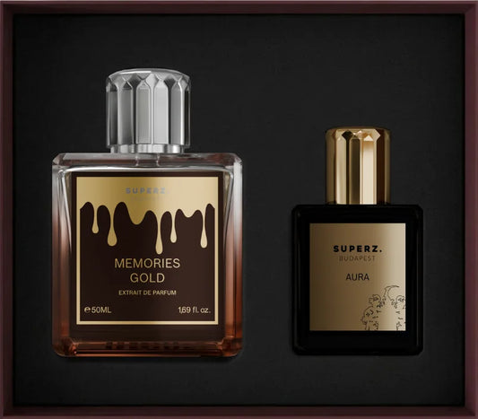 Gift Box - Memories Gold 50ml & Aura 10ml - Unisex