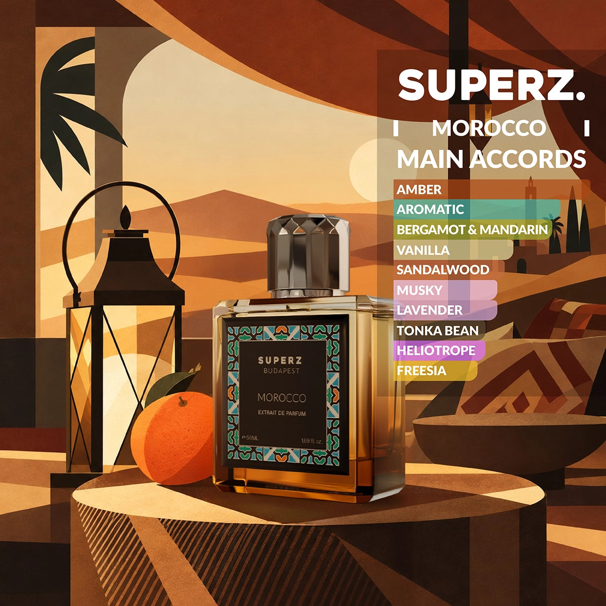 Morocco - 50 ml Extrait De Parfum - Unisexe