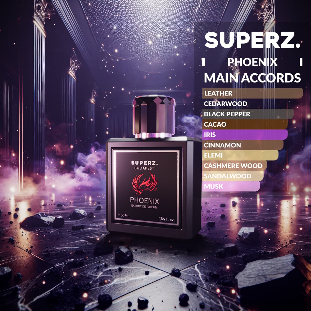 Phoenix - 50 ml Extrait  De Parfum - Herren