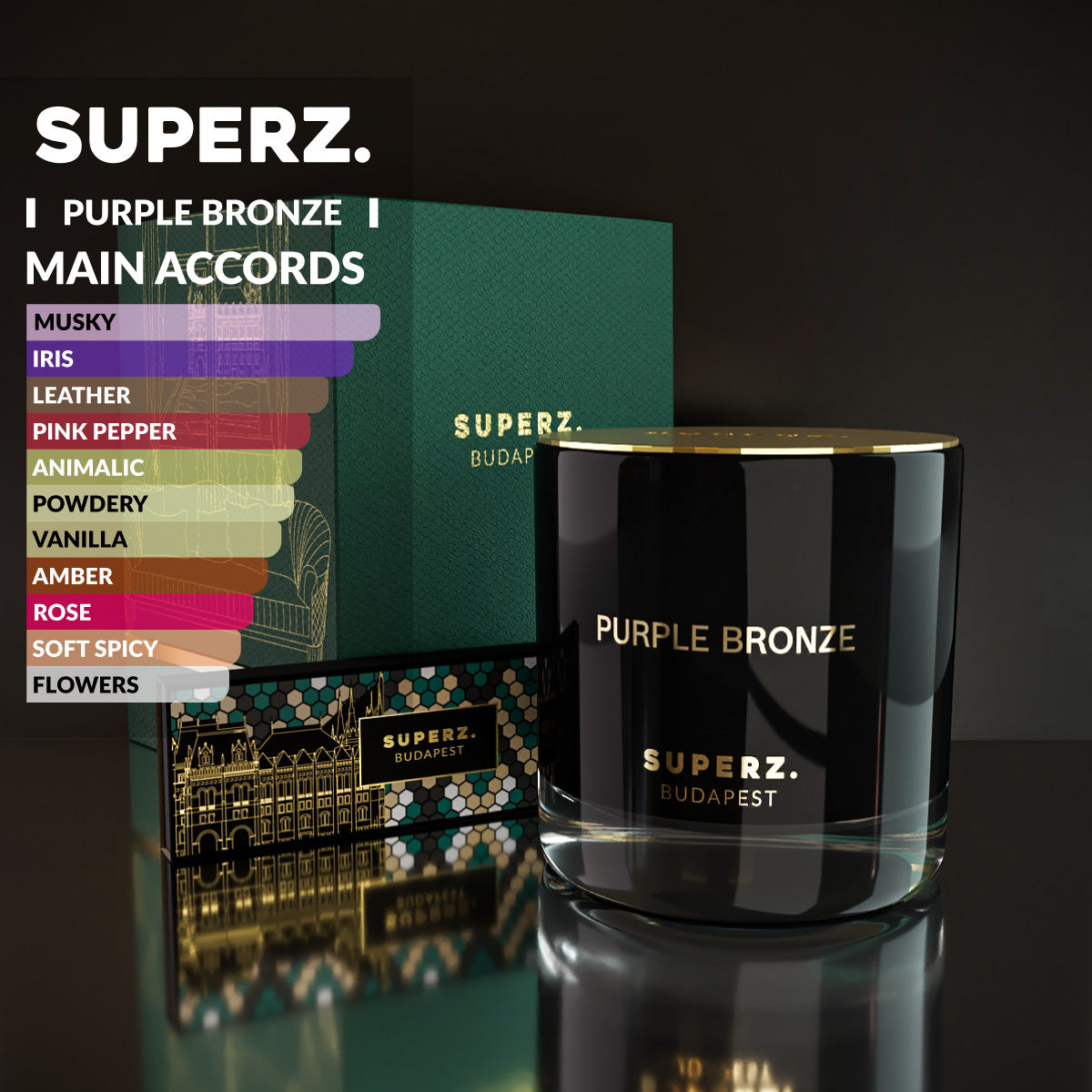 Purple Bronze - Bougie