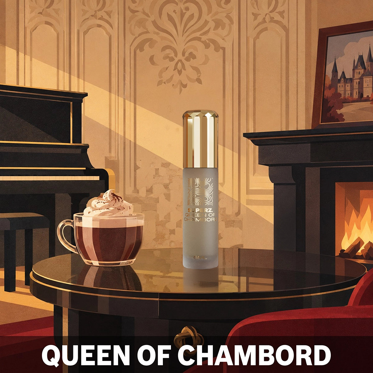 Queen of Chambord - 6 ml exklusives 100% Parfümöl - Damen