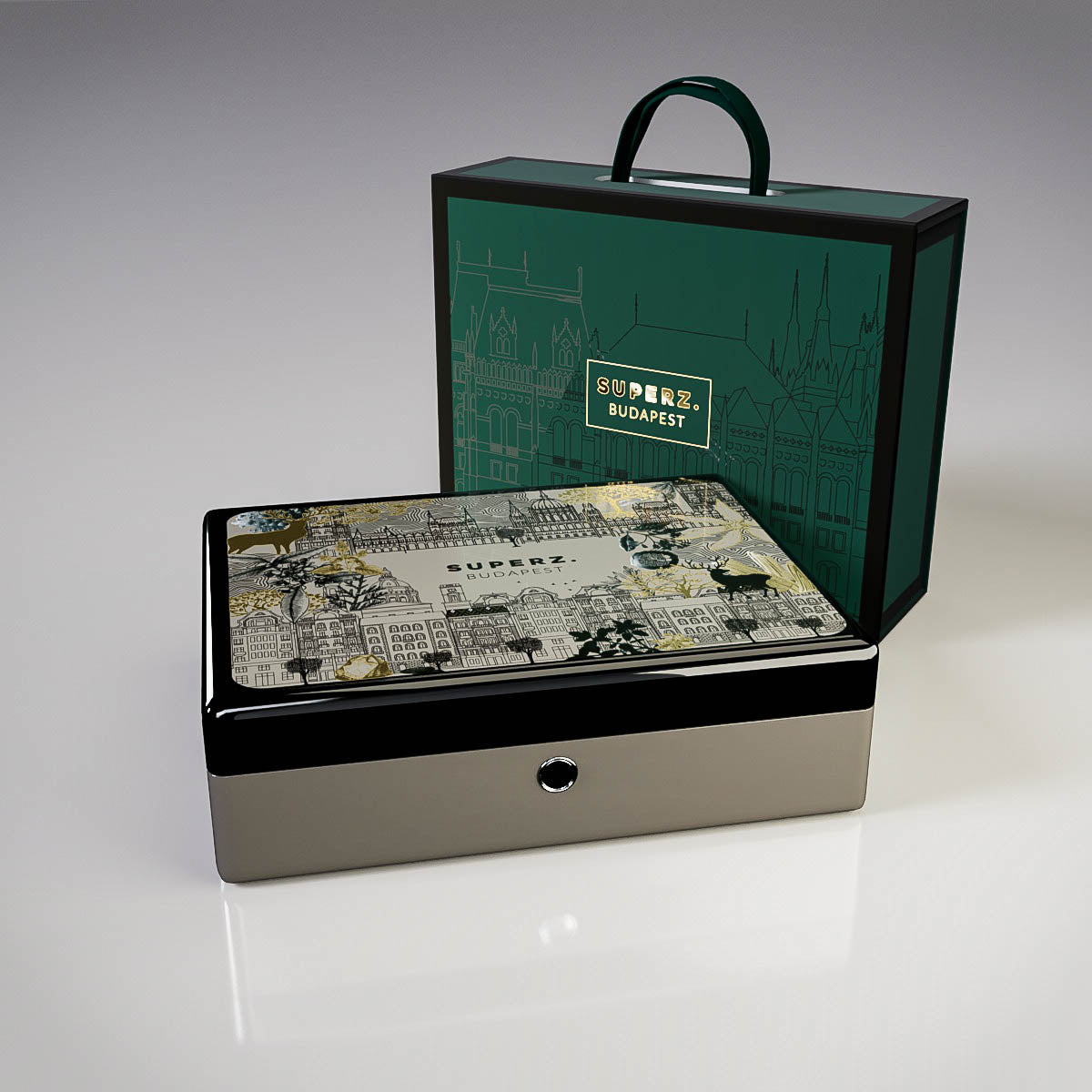 Exklusive Wood Box III.