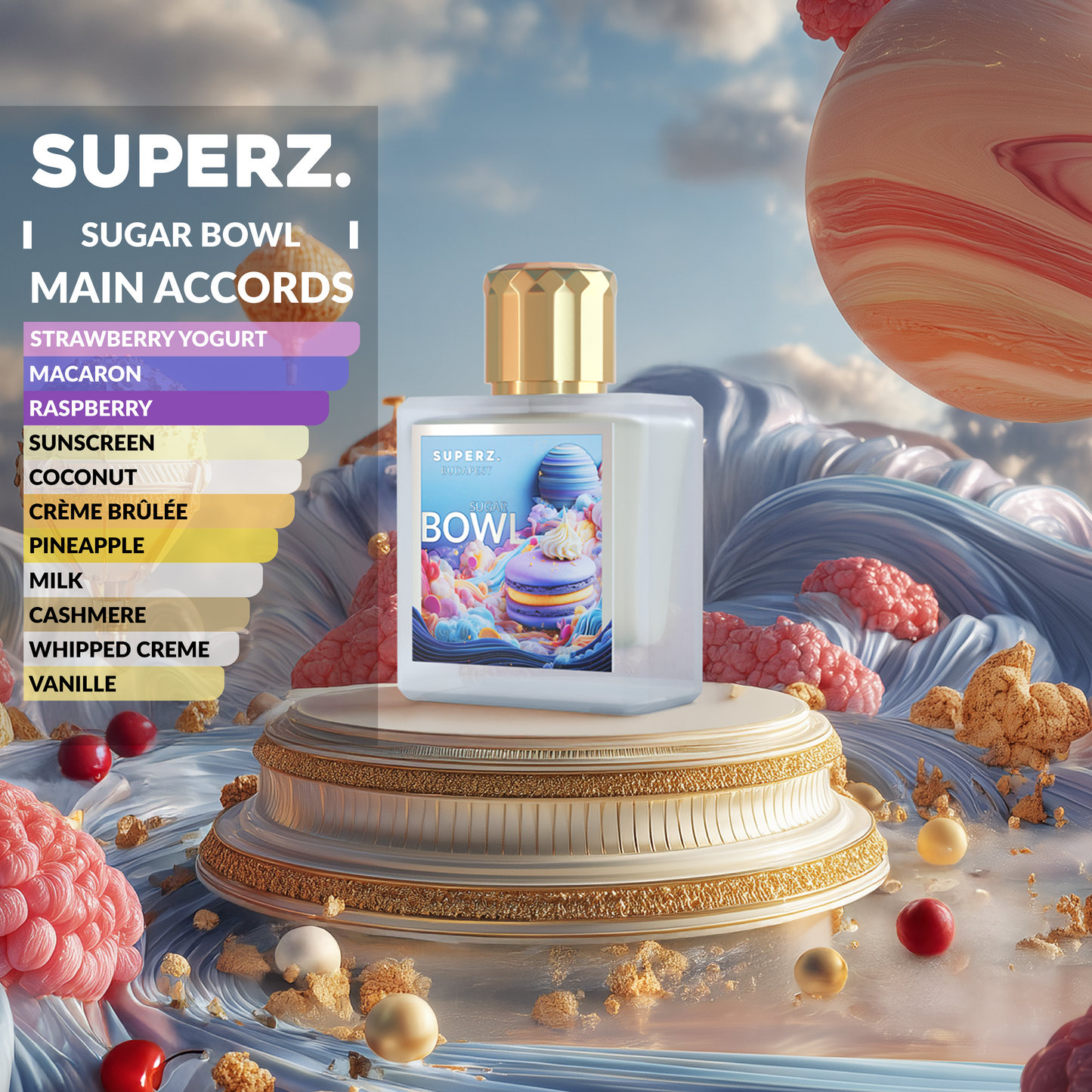 Sugar Bowl - 50 ml Extrait De Parfum - Unisex - Celestial Collection 02