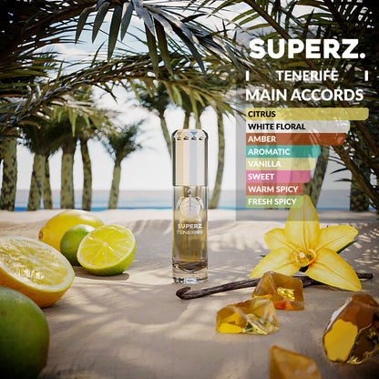 Tenerife - 6 ml Exkluzívny 100% parfumový olej - Unisex - V novom balení!
