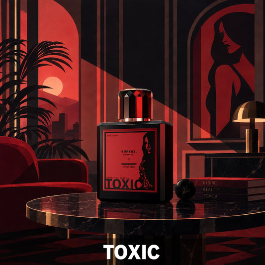 SUPERZ. x BACKOFF de Tóth Andi - Toxic - 50 ml Extrait de Parfum - Unisexe