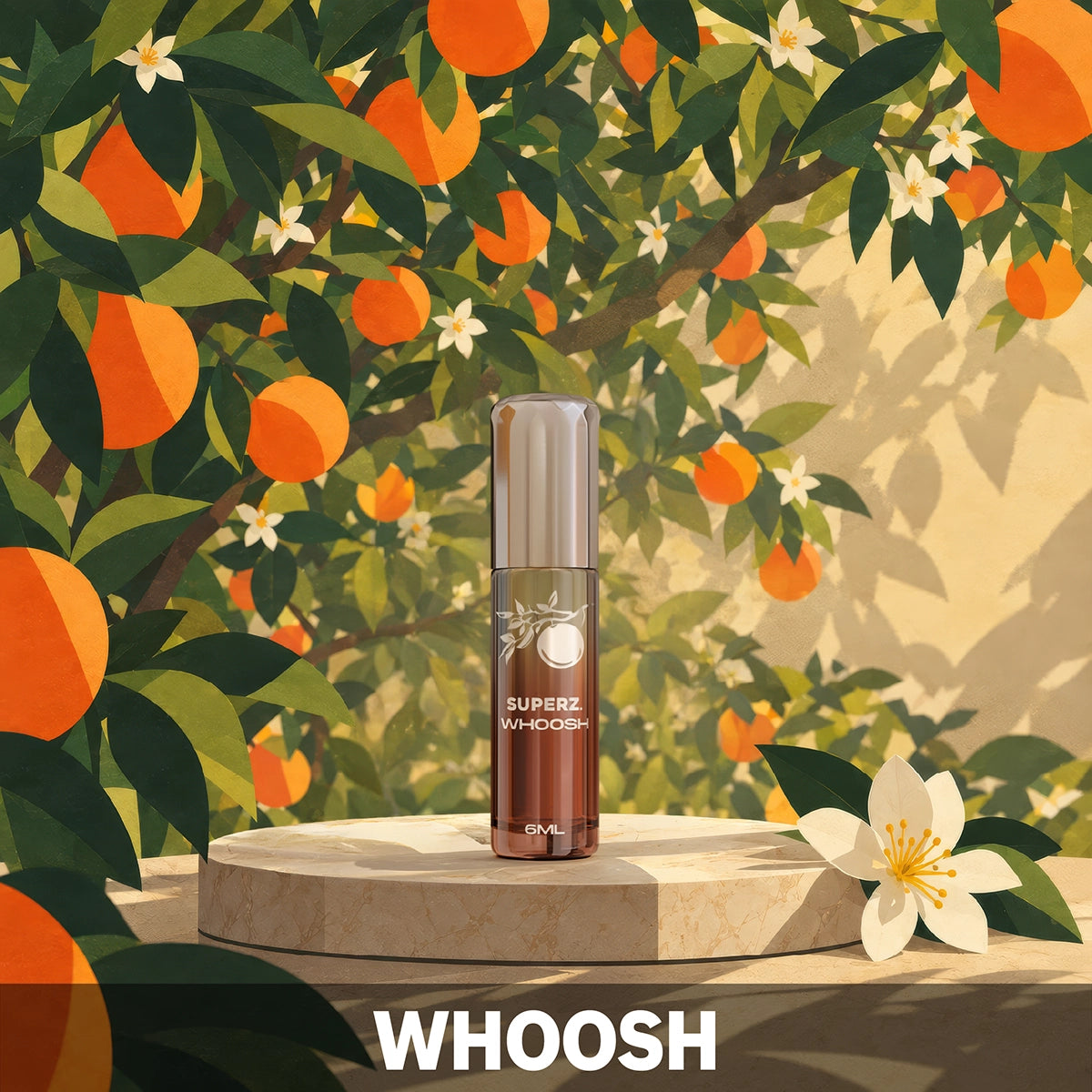 Whoosh - 6 ml Exkluzívny 100% parfumový olej - Unisex - V novom balení!