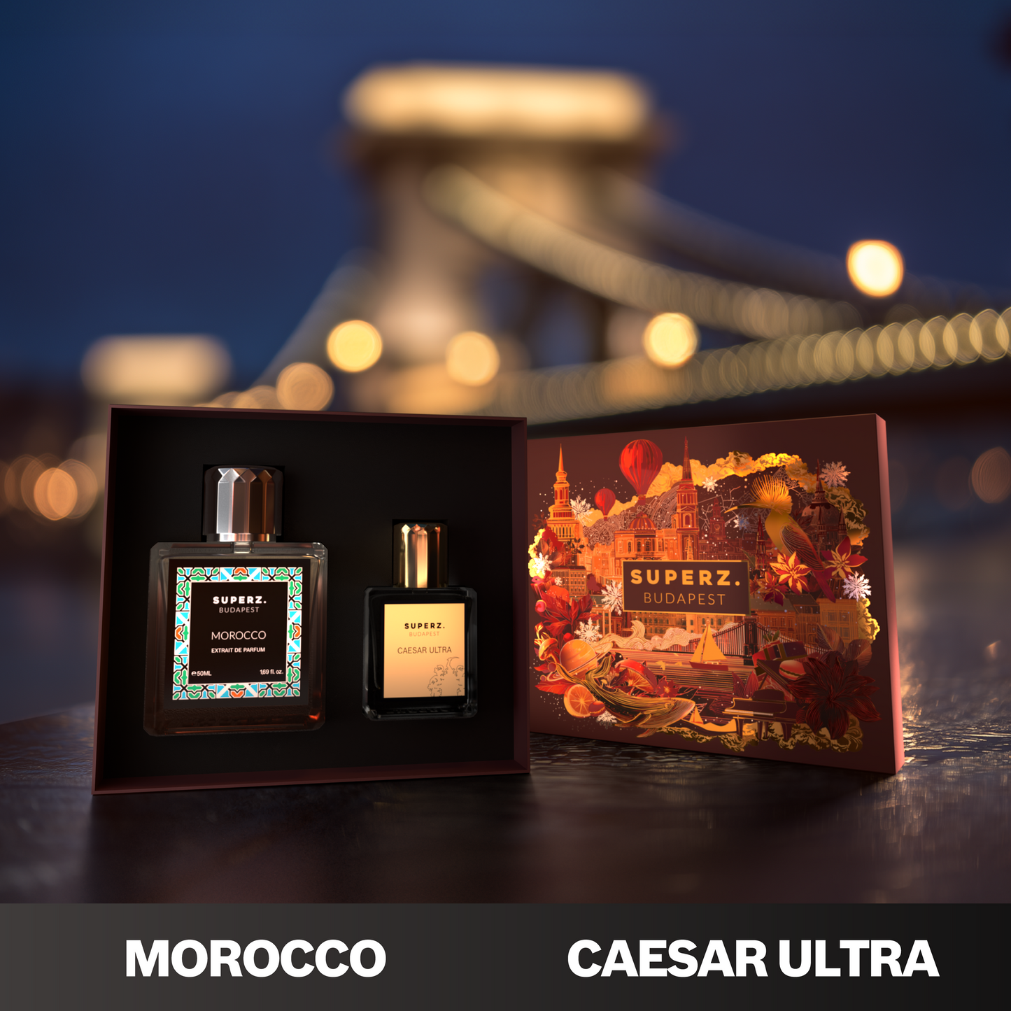 Gift Box - Morocco 50ml & Caesar Ultra 10ml - Unisex/Man