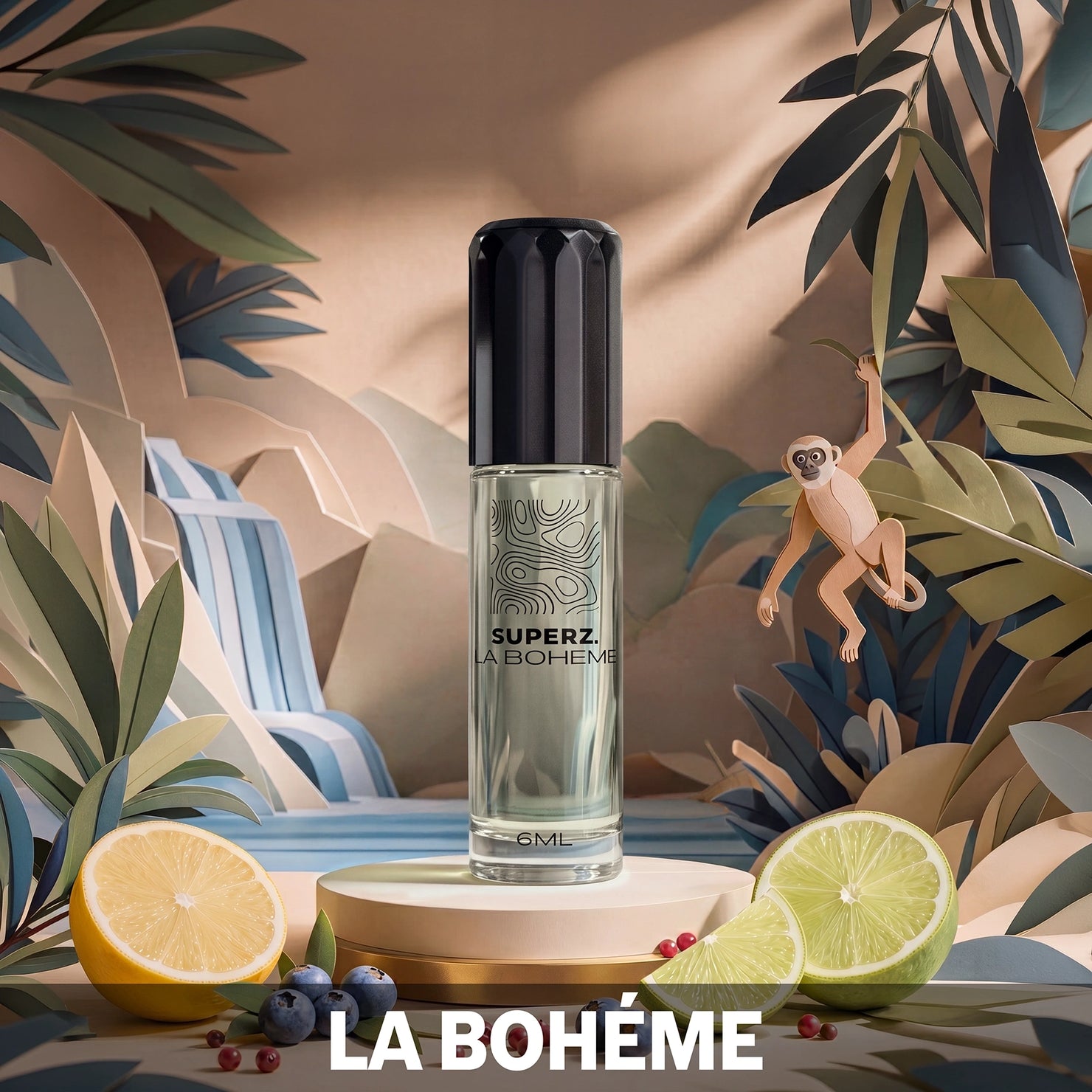 La Bohéme - 6 ml exklusives 100% Parfümöl - Herren