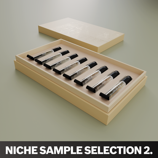 SÉLECTION D'ÉCHANTILLONS DE NICHE 2. - 8x2 ml - Extrait de parfum - EN COFFRET CADEAU